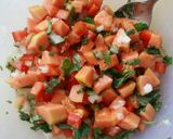 A picture of step 2 of Vickys Papaya Relish, GF DF EF SF NF.