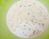 A picture of step 1 of Batter bread.