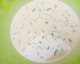 A picture of step 1 of Batter bread.
