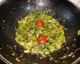 A picture of step 4 of Dahi Tikhari.
