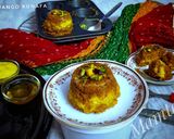 A picture of step 6 of Mini mango Kunafa.