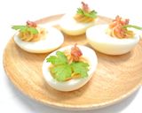 A picture of step 5 of Deviled Eggs.