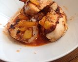 A picture of step 7 of Pesto and yellow pepper chicken.