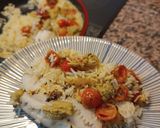 Foto del paso 5 de la receta: Gallineta con basmati y tomates cherry, fácil y rápido