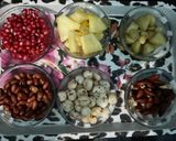 A picture of step 7 of Sabudana kheer and mix fruit chaat.