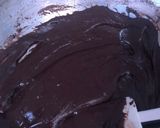 A picture of step 2 of Eggless brownies.