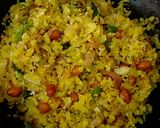 A picture of step 10 of Maharashtrian Kanda Poha.