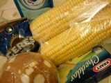 Jagung manis keju susu cokelat (sweet corn)