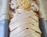 Une image de l'étape 4 de Tresse feuilletée poulet champignon 🍄 🐔.