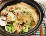Hình bước làm 2 của món Miến nghêu kiểu người Hoa