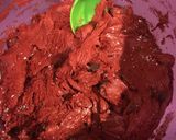 Foto del paso 1 de la receta: Galletas red velvet craqueladas