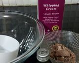 A picture of step 1 of Chocolate Brownie Trifle.