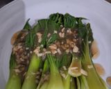 Foto langkah ke 4 dari resep Pakcoy Siram Kuah Bawang Putih.