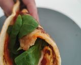 Foto del paso 4 de la receta: Crêpes salados de tomate, queso de cabra, parmesano y macha