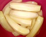 A picture of step 2 of Plain Matoke.