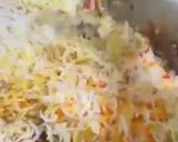 A picture of step 7 of Chicken malai biryani.