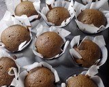 Foto del paso 6 de la receta: Muffins de chocolate con relleno de dulce de leche 🧁
