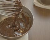 A picture of step 12 of No-Bake! Chocolate Cheesecake.