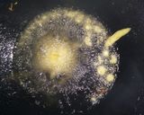 A picture of step 5 of Left over khicdi arancini.