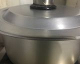 A picture of step 6 of Gur kay chaawal (Gur Rice).