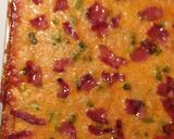 A picture of step 5 of Bacon Cheeseburger Casserole.