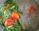 Foto langkah ke 3 dari resep Sambal teri rebus tempe.
