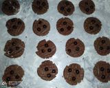 Foto langkah ke 4 dari resep Choco cookies tanpa oven (pakai teflon).