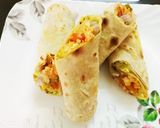 A picture of step 15 of Vegetables paneer Kathi roll with avocado twist (very healthy ve.