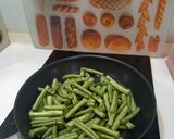 炒四季豆的食譜步驟1照片