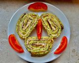 Cukkini tekercs recept fázis 4 fotója