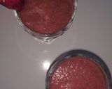 A picture of step 3 of Strawberries and cucumber smoothy.