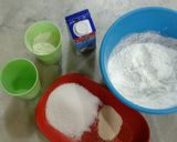 Gambar langkah 1 resipi Apam lenggang.