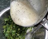 A picture of step 4 of Crunchy leftover potato with mint deep.