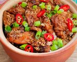 A picture of step 5 of Clay pot Rice.