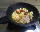 Schezwan aloo roll recipe step 1 photo