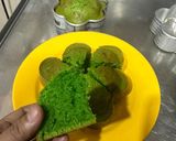 Foto langkah ke 3 dari resep Bingka pandan bakar.