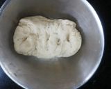 A picture of step 1 of Samosa Kadhi.