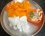 A picture of step 1 of Mousse de Mango Or Mango Fool (No Cook Recipe).