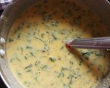 A picture of step 2 of Methi Dhirde.