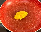 A picture of step 1 of Hyderabadi Paneer Masala.