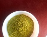 A picture of step 3 of Green Chilli Powder.