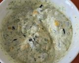 A picture of step 5 of Black Bean Corn Feta Dip.