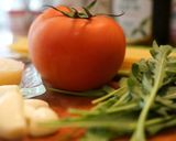 A picture of step 1 of Homemade Brunch Recipe | Shrimp & Tomato Olive Oil Pasta 🫒🍽️.