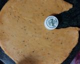 A picture of step 4 of Kaju namak pare.