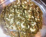 A picture of step 9 of #Green Moong Dal Burfi.