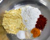 A picture of step 1 of Soya Flour Ribbon.