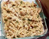 A picture of step 4 of Creamy chicken tikka pasta #cookpadramadan #sehricontest.