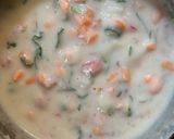 A picture of step 3 of Rice flour Uttapam or Pancake.