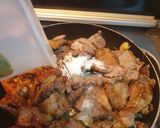 Foto langkah ke 4 dari resep Daging Sapi Saus Mentega.