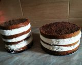 Fekete erdő (esküvői torta) gluténmentesen és laktózmentesen recept fázis 2 fotója
